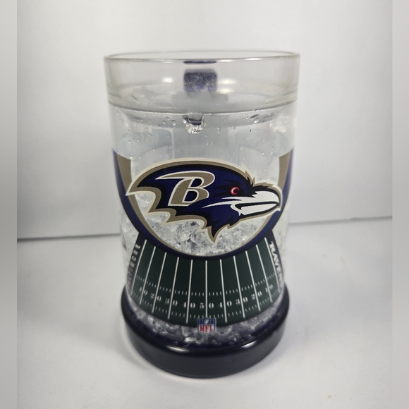 Baltimore Ravens 16 oz. Crystal Freezer Mug *Never Used* - Picture 4 of 6